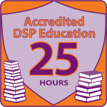 NADSP E-Badge Academy Accredited Education for 25hrs