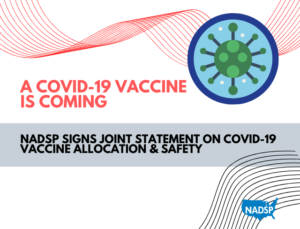 NADSP Signs Joint Statement with AADMD on COVID-19 Vaccine Allocation