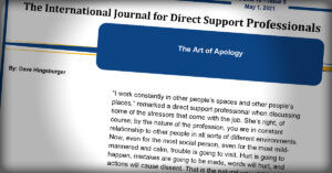 International Journal: The Art of Apology