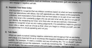 International Journal: The Importance of Self-Talk