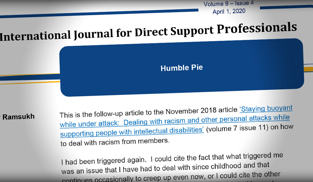 International Journal: Humble Pie