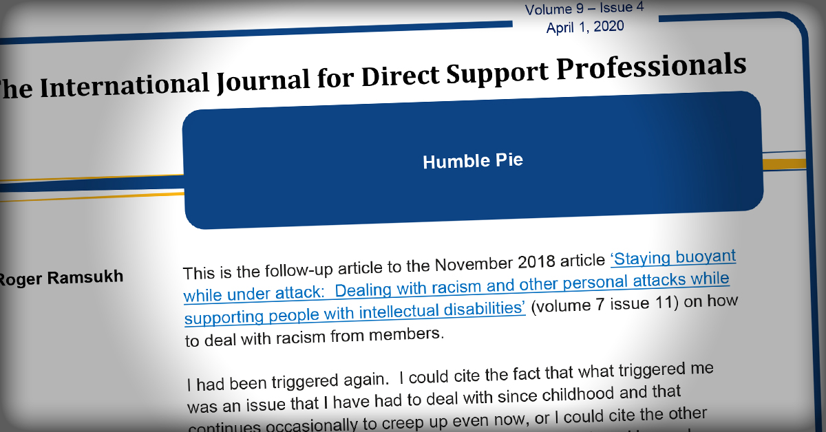 International Journal: Humble Pie