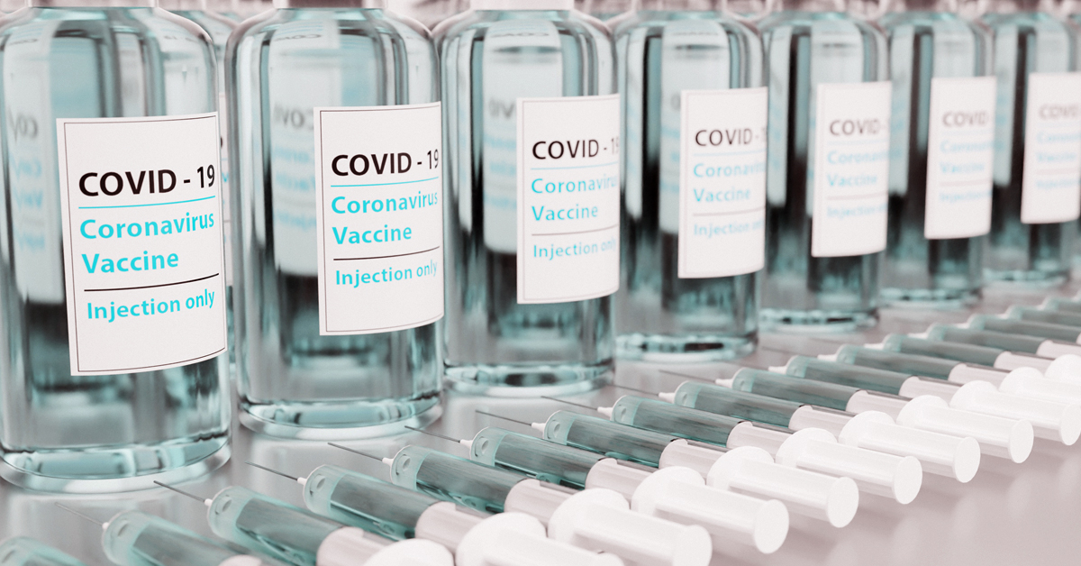 Numerous COVID-19 vaccines lined up