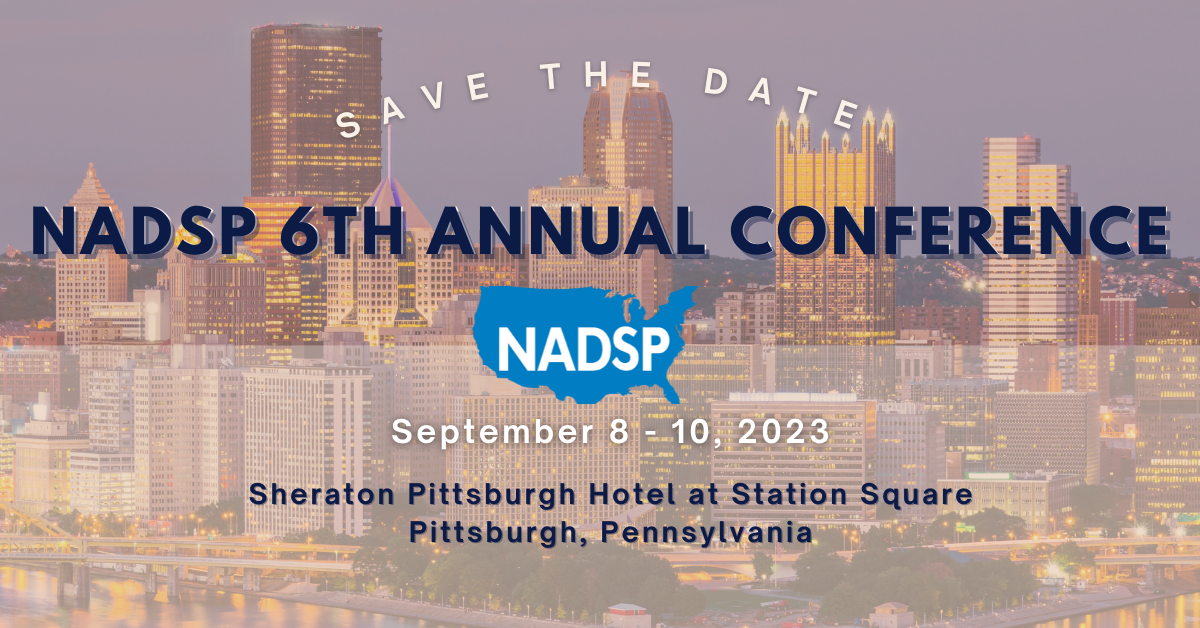 Save the Date!  NADSP Annual Conference Returns September 2023