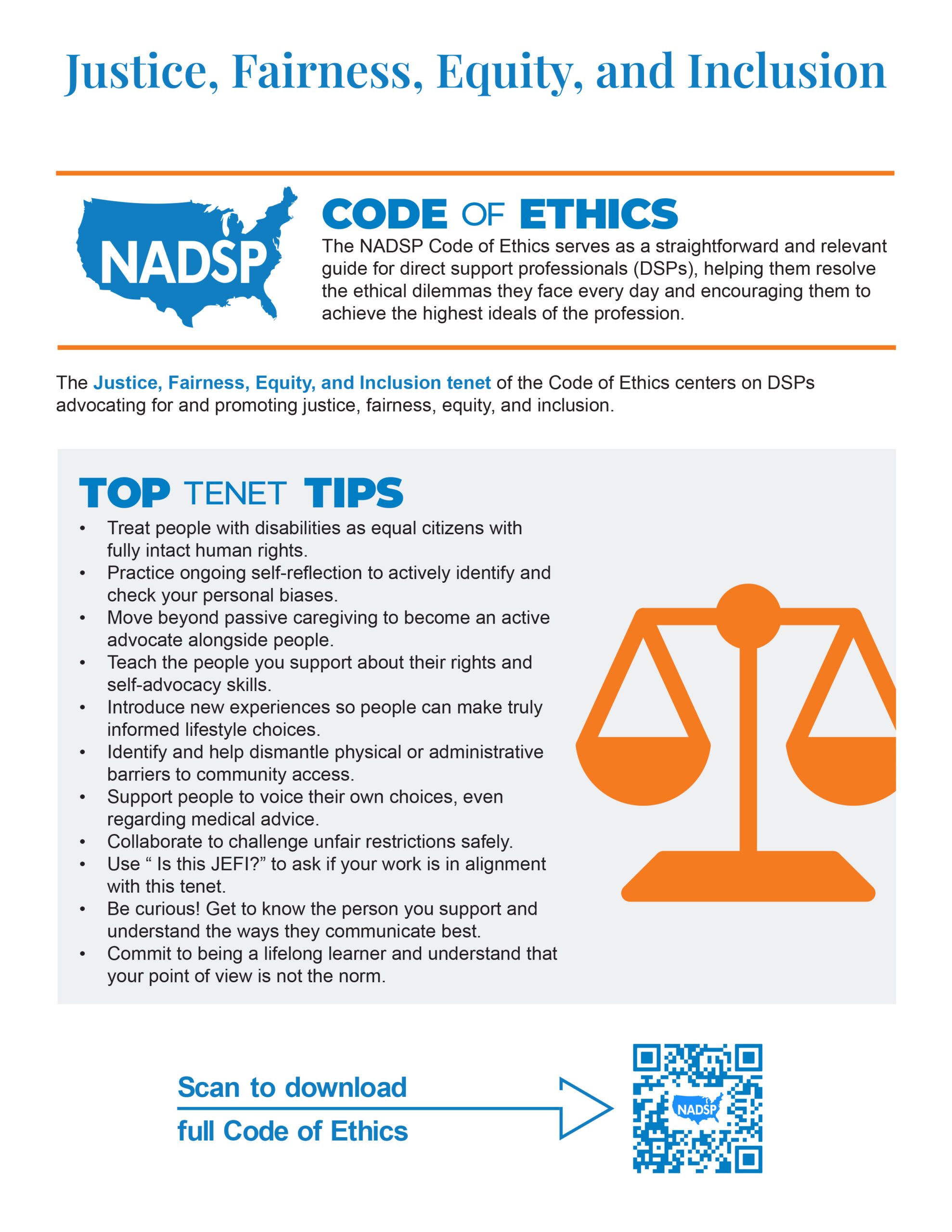 Screenshot of the Code of Ethics 'Confidentiality and Privacy' 1-pager